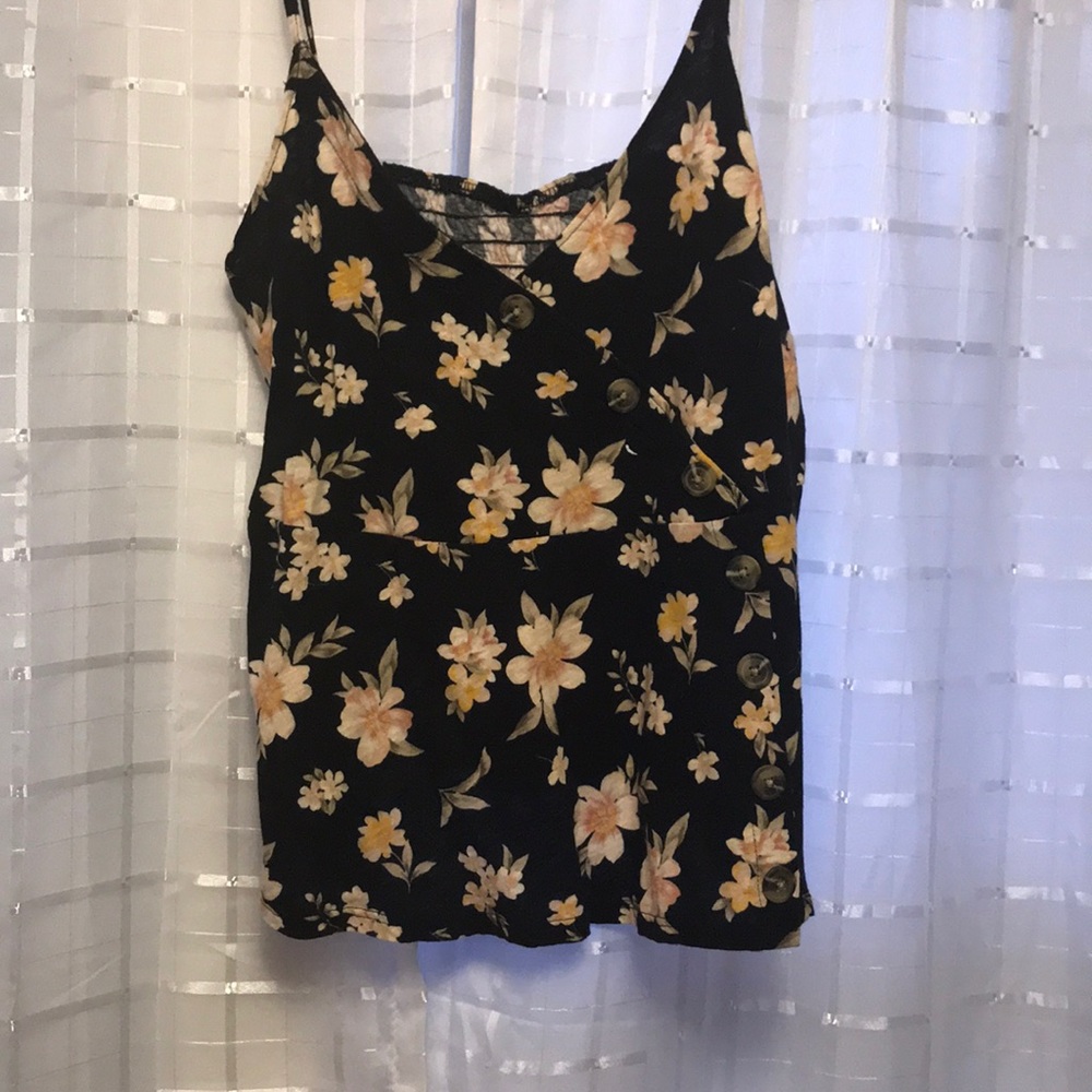 American Eagle Floral Tank Top
